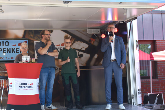 Eröffnung des Herbstzaubers mit dem Bürgermeister und den Beiräten